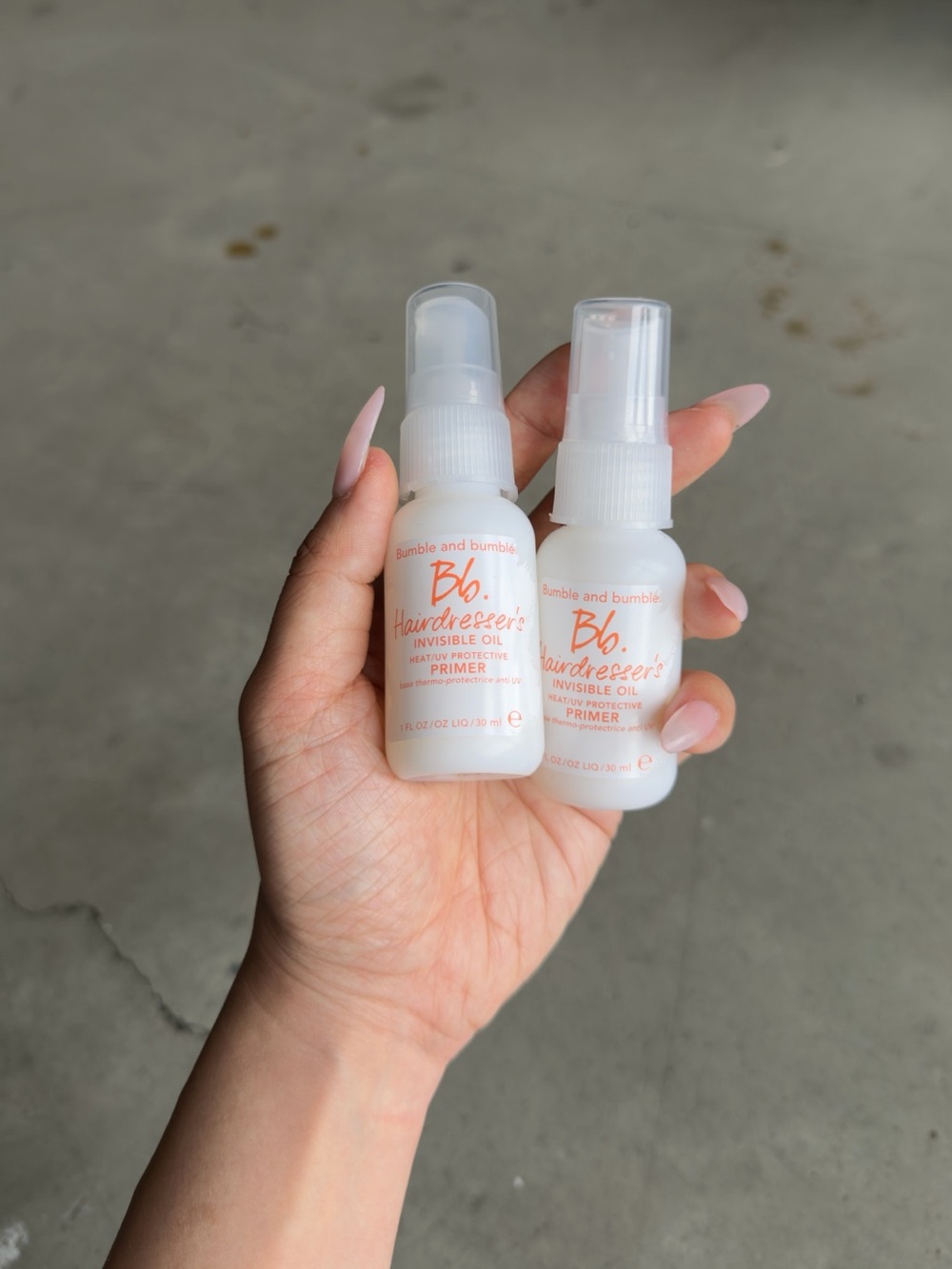 Bumble and bumble / Invisible Oil Primer Minis / Set of 2